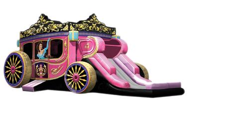 Princess Carriage Jumping Castle